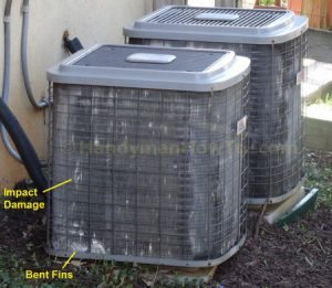 Outdoor-AC-Condenser-Bent-Fins-450x392